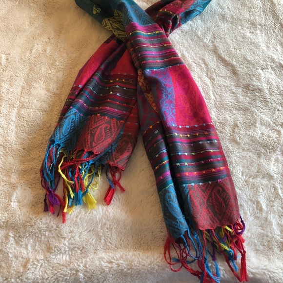 Multicolored scarf - Picture 2 of 4
